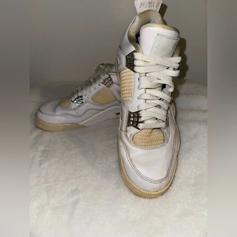 Air Jordan 4 Retro Pure Vintage Look Size 9.5
